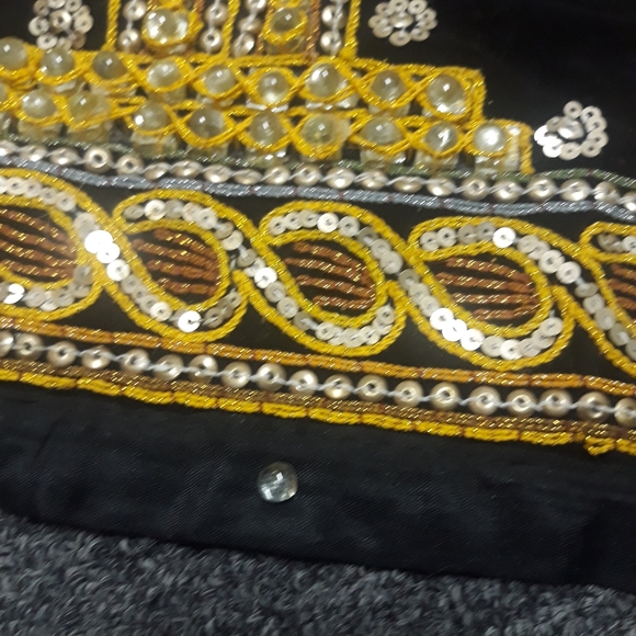 Elephant Wall Decor Beaded Tapestry - Picture 6 of 8